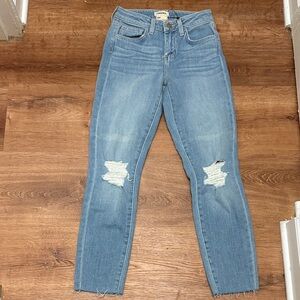 NWOT L'AGENCE El Matador Slim High Rise Jeans Women's Sz 24 Medium Wash
